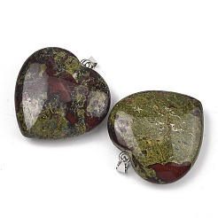 Natural Dragon Blood Pendants&nbsp;GG-K002-12A-25
