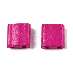 2-Hole Baking Paint Glass Seed Beads&nbsp;SEED-S023-17C-25