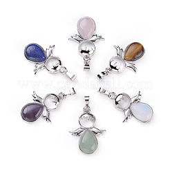 Natural & Synthetic Mixed Gemstone Pendants&nbsp;G-X0005-09P
