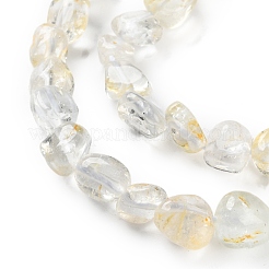 Natural Topaz Crystal Beads Strands&nbsp;G-P497-01C-66
