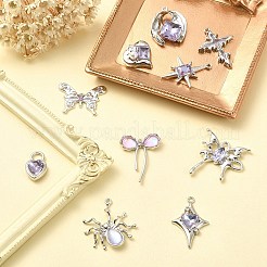 Rack Plating Alloy Pendants&nbsp;FIND-YW0003-33