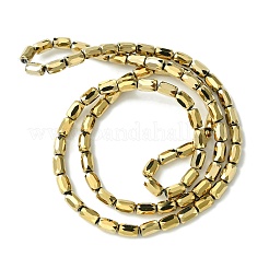 Electroplate Glass Beads Strands&nbsp;GLAA-Q101-02A-FP01