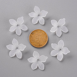 Frosted Acrylic Bead Caps&nbsp;MACR-S371-05A-701