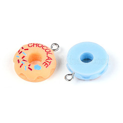 Opaque Resin Pendants&nbsp;RESI-T059-11