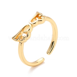 Wings Cuff Ring for Women&nbsp;RJEW-C004-26-RS