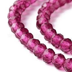 Transparent Glass Beads Strands&nbsp;GLAA-C019-01B-02