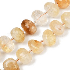 Heated Natural Citrine Beads Strands&nbsp;G-F796-B03-01