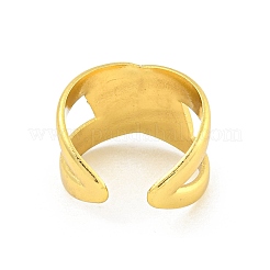 304 Stainless Steel Open Cuff Rings&nbsp;RJEW-G321-15G