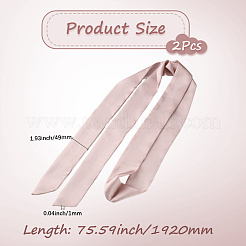 Long Polyester Silk Scarf for Women Girls&nbsp;AJEW-WH20042-77B
