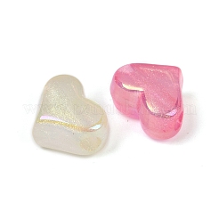 Transparent Acrylic European Beads&nbsp;X-MACR-L007-15