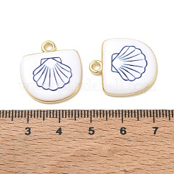 Printed Brass Pendants&nbsp;KK-CBAF9BC-04G-02