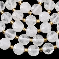 Natural Quartz Crystal Beads Strands&nbsp;G-C116-A186-02