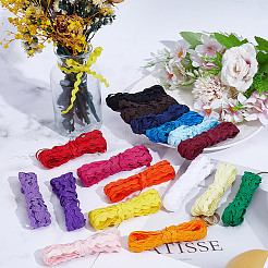59.5M 17 Colors Wave Bending Fringe Trim&nbsp;OCOR-GF0005-91B
