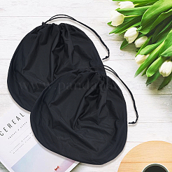 Rectangle Polyester Velveteen Cloth Dustproof Drawstring Bags for Helmets&nbsp;ABAG-WH20023-002B