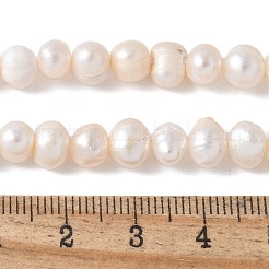 Natural Cultured Freshwater Pearl Beads Strands&nbsp;PEAR-I007-07O-07A