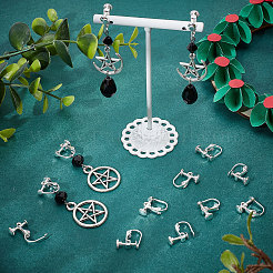 20Pcs Brass Clip-on Earring Findings&nbsp;KK-BBC0004-85