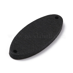 Wooden Dyed Connector Charms&nbsp;WOOD-WH0024-130A