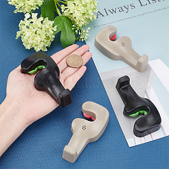 2 Colors Plastic Hook&nbsp;AJEW-GF0002-50