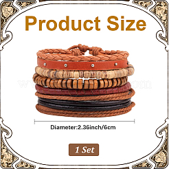1 Bag Multi-strand Bracelets&nbsp;BJEW-CL0001-12
