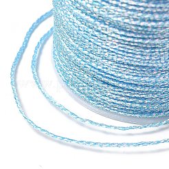 12 Rolls 12 Colors 6-Ply Polyester Metallic Embroidery Thread&nbsp;OCOR-L046-01B