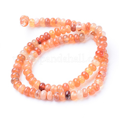 Natural Carnelian Bead Strands&nbsp;X-G-R403-4x6-16