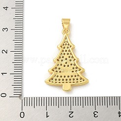 Brass Micro Pave Cubic Zirconia Pendants&nbsp;KK-U044-02G-01