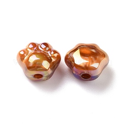 UV Plating Rainbow Iridescent Acrylic Beads&nbsp;PACR-H003-26