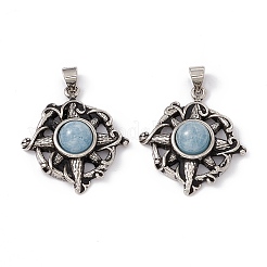 Natural Aquamarine Pendants&nbsp;KK-A173-07AS-01