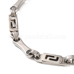 Tarnish Resistant 201 Stainless Steel Link Chain Bracelets&nbsp;BJEW-B078-103P