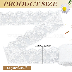 Milk Fiber Embroidery Ornament Accessories&nbsp;DIY-WH0308-926