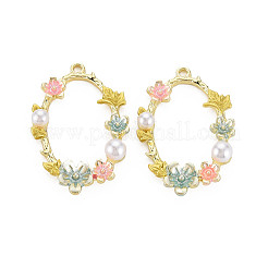 Alloy Enamel Pendants&nbsp;LS-PALLOY-T070-35