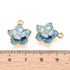 304 Stainless Steel Enamel Pendants&nbsp;STAS-N124-34B-G