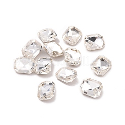 Glass Rhinestone Cabochons&nbsp;GGLA-P002-01B-07