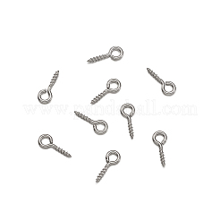 304 Stainless Steel Screw Eye Pin Peg Bails&nbsp;STAS-TA0002-11P