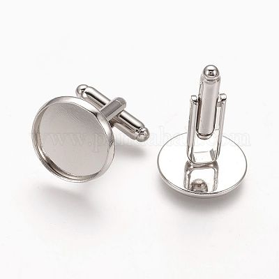 Brass Cufflinks&nbsp;LS-KK-E464-P-1