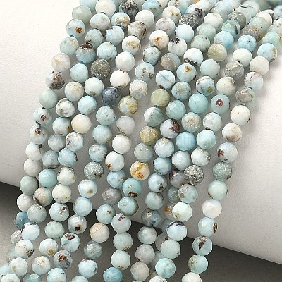 Natural Larimar Beads Strands&nbsp;G-F785-B01-01A-1