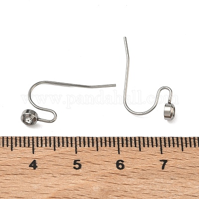 304 Stainless Steel Earring Hooks&nbsp;STAS-P237-14P-1