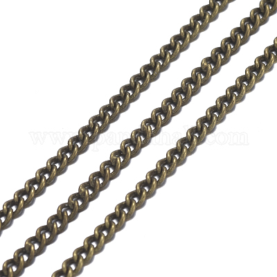 Brass Twisted Chains&nbsp;CHC-S096-AB-NF-1-1