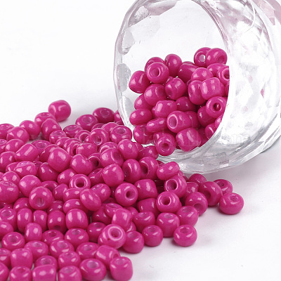 Baking Paint Glass Seed Beads&nbsp;SEED-S003-K24-1