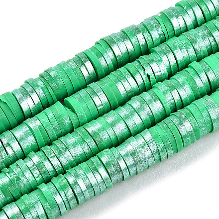 Handmade Polymer Clay Beads Strands CLAY-CJC0015-01F-1