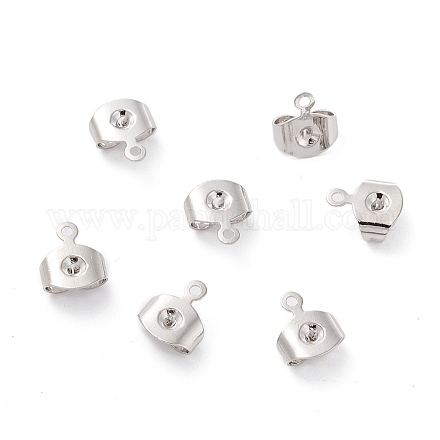Brass Ear Nuts&nbsp;X-KK-P001-75P-1