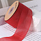 Polyester Ribbons, for Hair Bow Clips Accessories Making, Gift Packing, Red, 2 inch(50mm), about 10 Yards(9.14m)/Roll