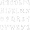 Hotfix Rhinestone, Iron on Patches Applique, For Shoes, Gartment and Bags Decoration, Alphabet, Crystal, 19x25.5cm