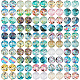 100Pcs Glass Cabochons&nbsp;FIND-PH0004-58B-1