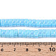 AB Color Plated Opaque Glass Beads Strands&nbsp;GLAA-T026-3x6mm-P06-4
