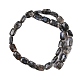 Natural Glaucophane Beads Strands&nbsp;G-C141-C01-01-3
