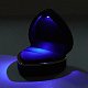 Heart Plastic Jewelry Ring Boxes&nbsp;OBOX-F005-04A-4