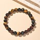 Natural Tiger Eye Bead Stretch Bracelets&nbsp;BJEW-K212-B-005-2