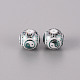 Electroplate Glass Beads&nbsp;EGLA-Q123-012G-1