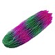 Baking Paint Transparent Glass Beads&nbsp;X-DGLA-M001-8mm-06-1